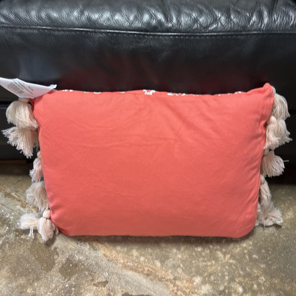Caperoad Embroidered Pillow w/ Tassels