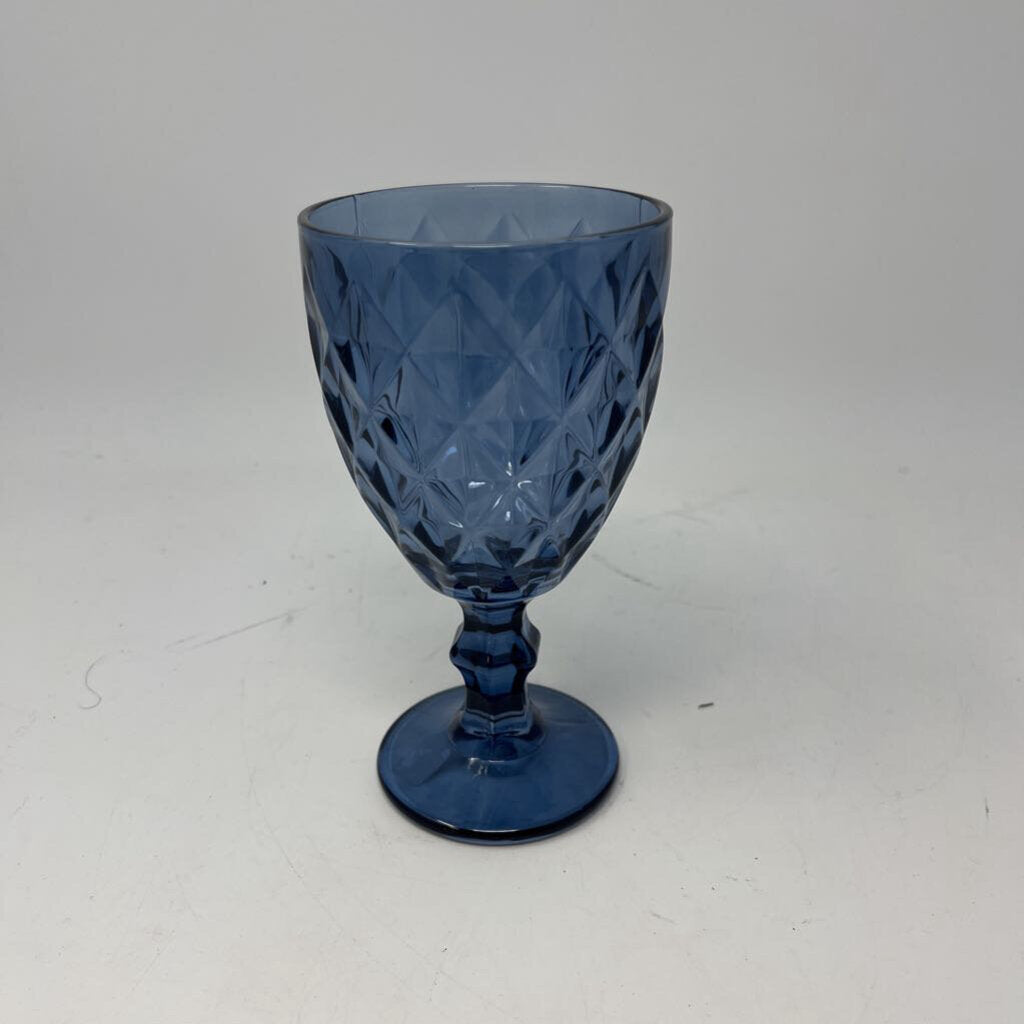 Blue Vintage Style Goblet