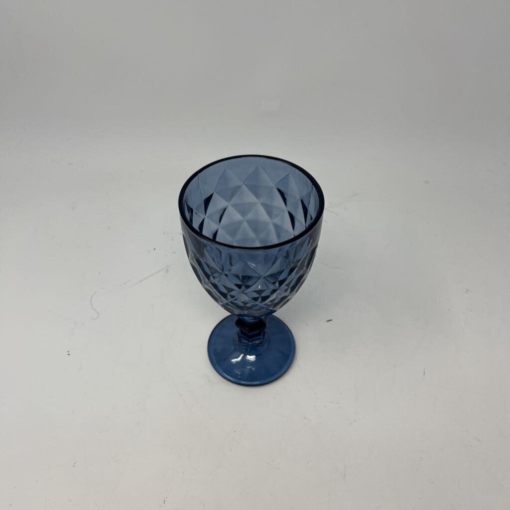 Blue Vintage Style Goblet
