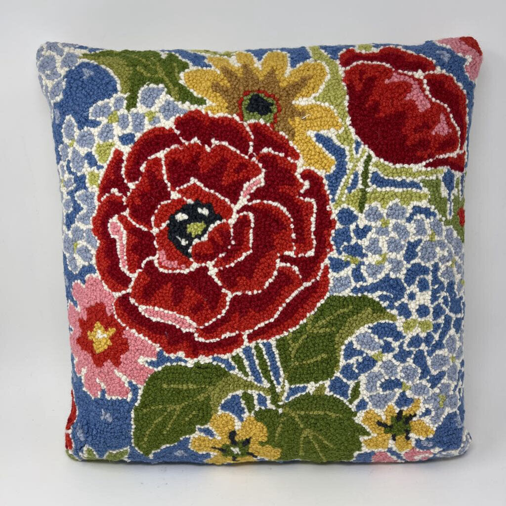 Farmhouse Floral Pillow