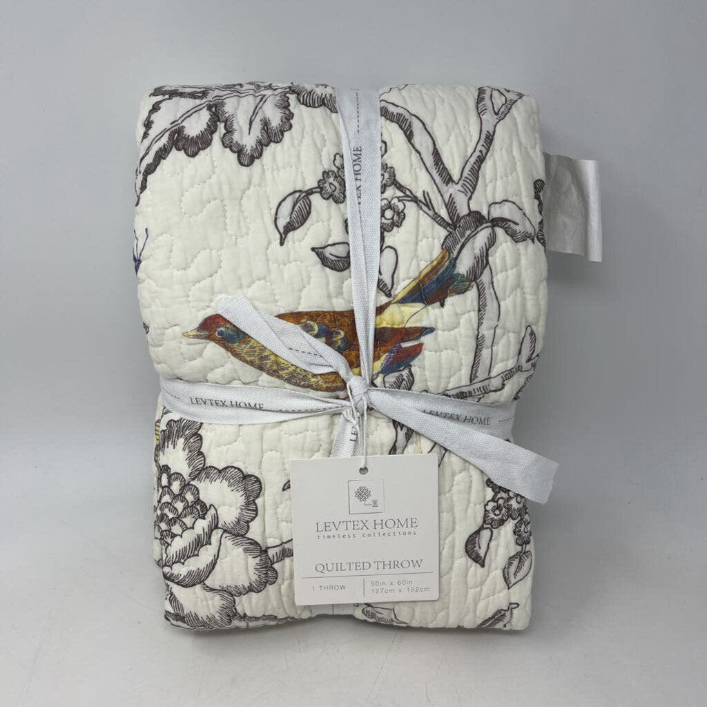 Mockingbird Quilted Throw