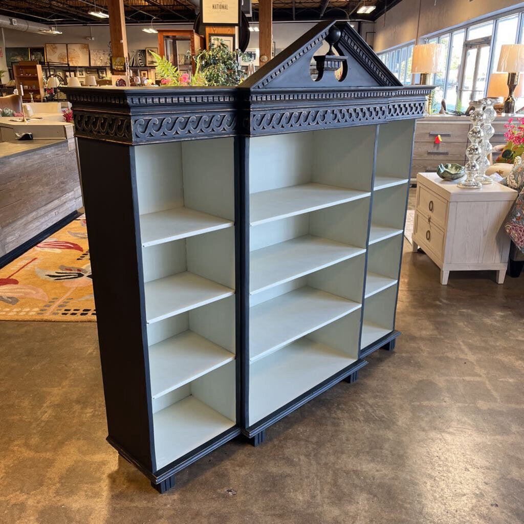 Vintage Painted Bookcase 67x63x15