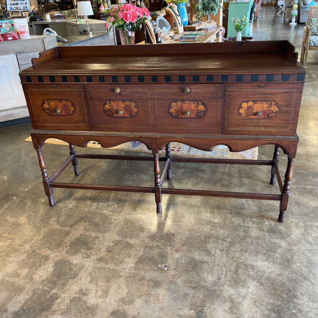 Inlay Fruit Design Buffet 65 X 20 X 39.5