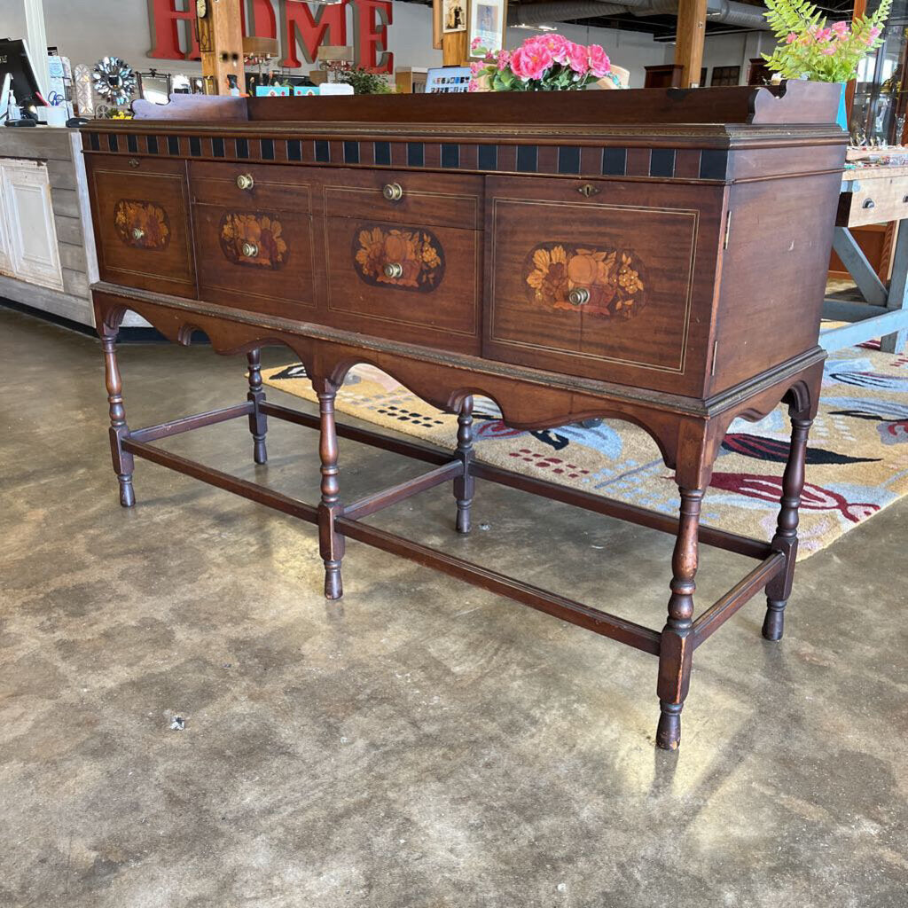 Inlay Fruit Design Buffet 65 X 20 X 39.5