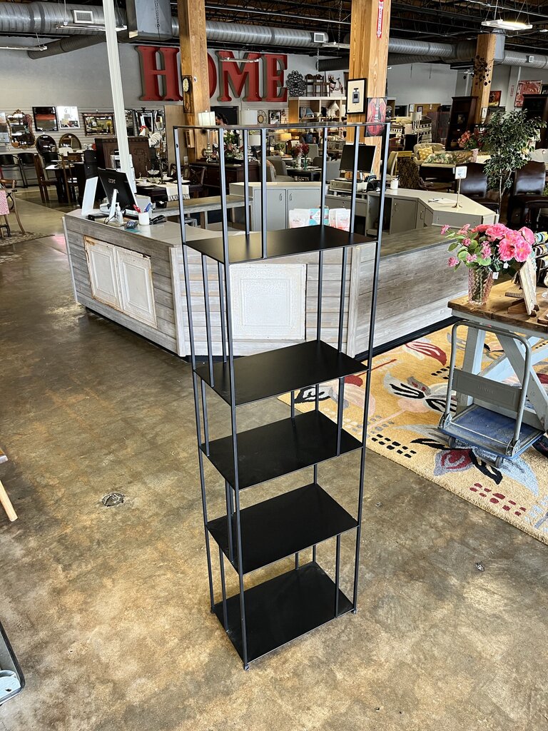 Heavy Metal Bookshelf (RT $750) 19.75 X 12 X 71