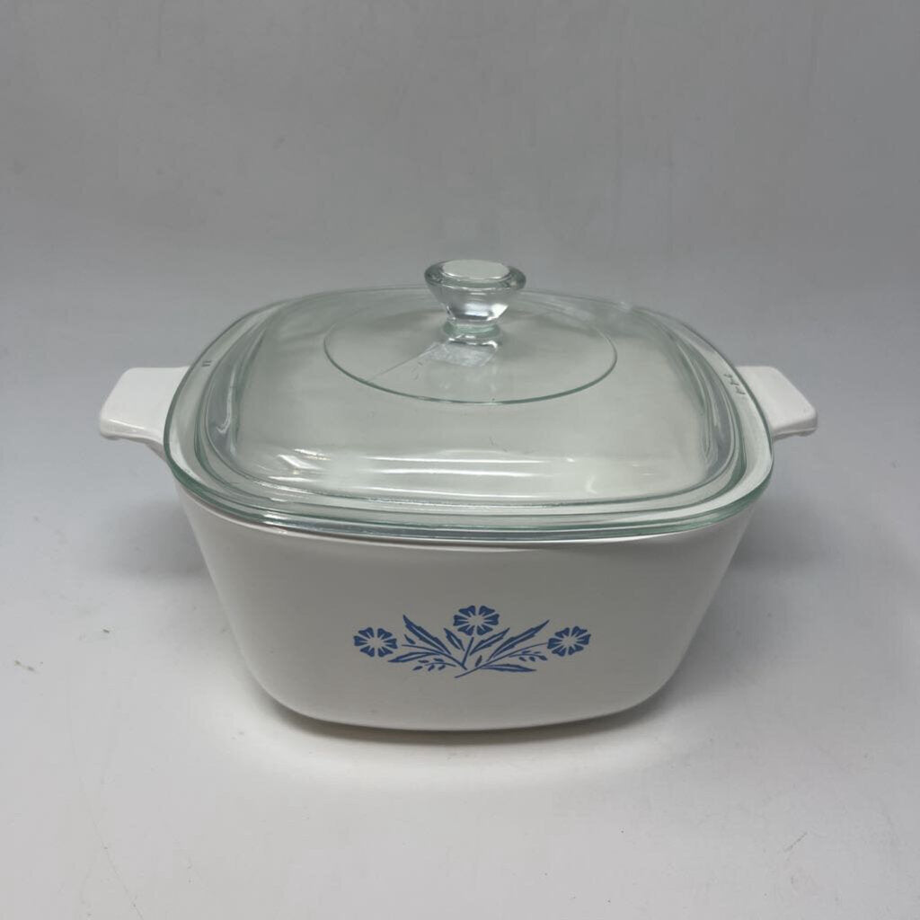 Vintage Square Casserole Dish w/ Lid