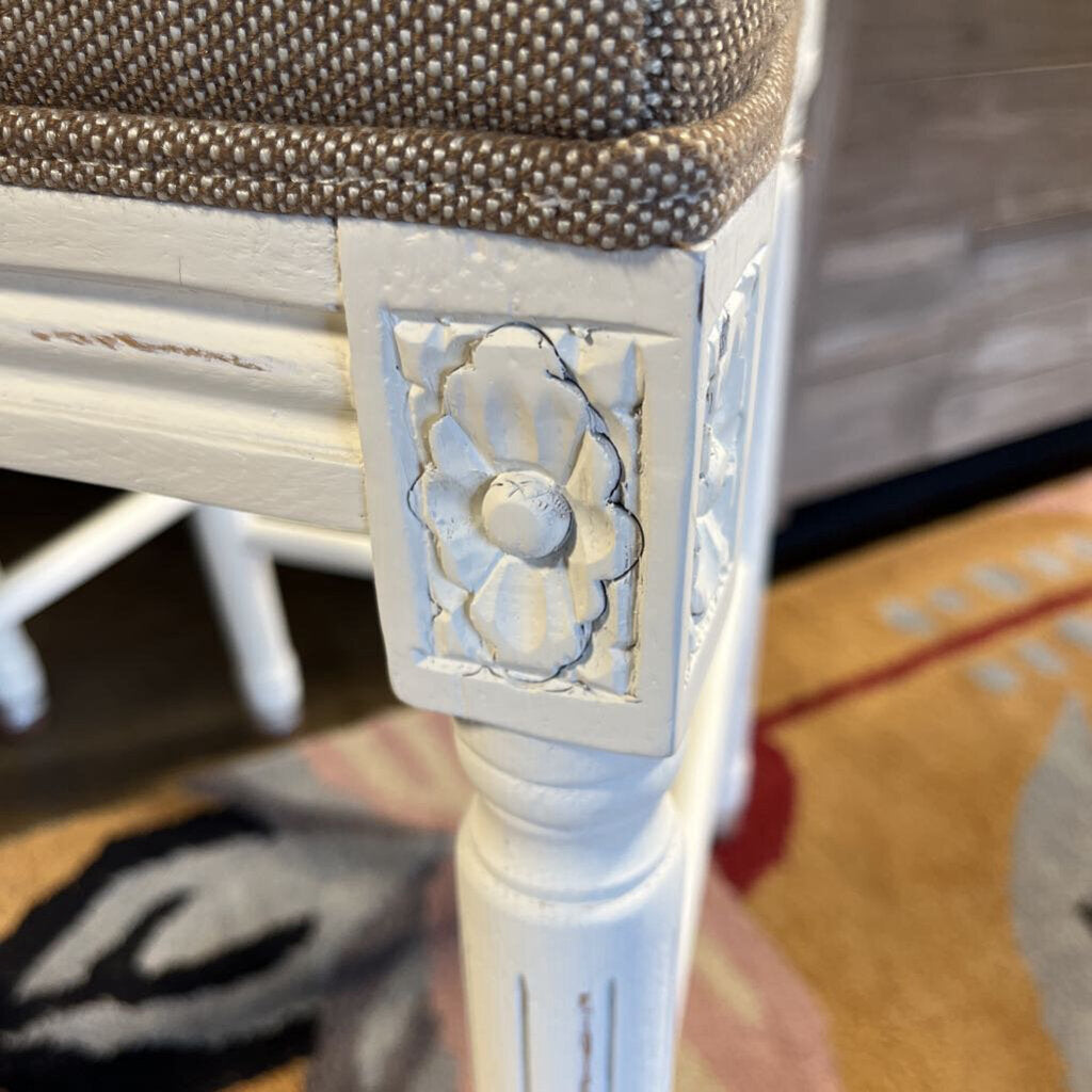 Restoration Hardware Set of 3 Cane Back Barstools