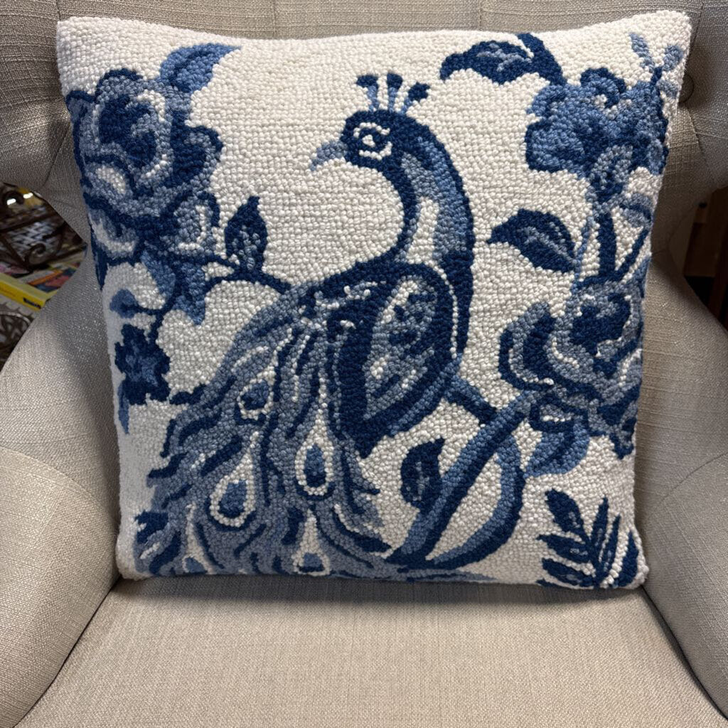 Chinoiserie Peacock Hook