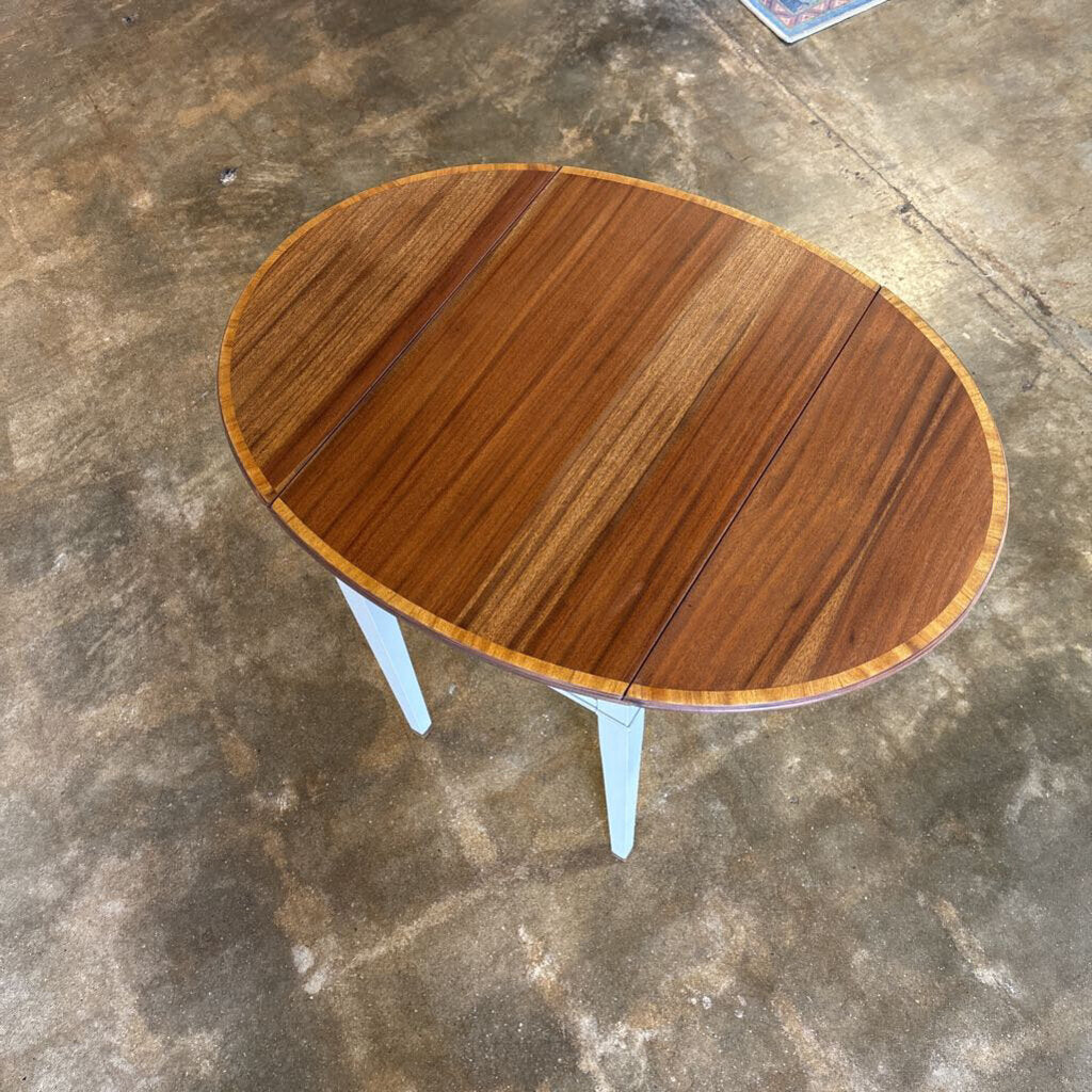 Drop Leaf Accent Side Table with Drawer