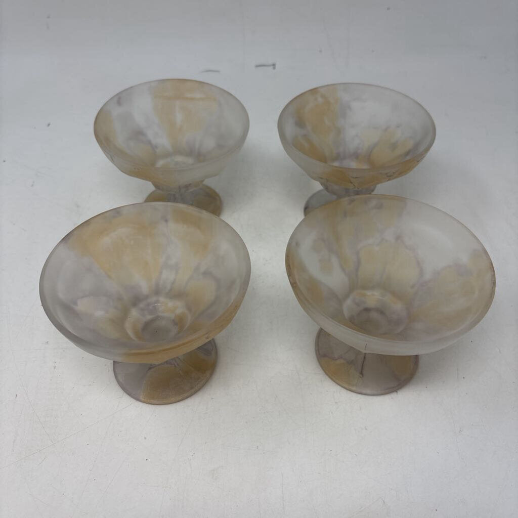 Set of 4 Coupe Glasses 3x4