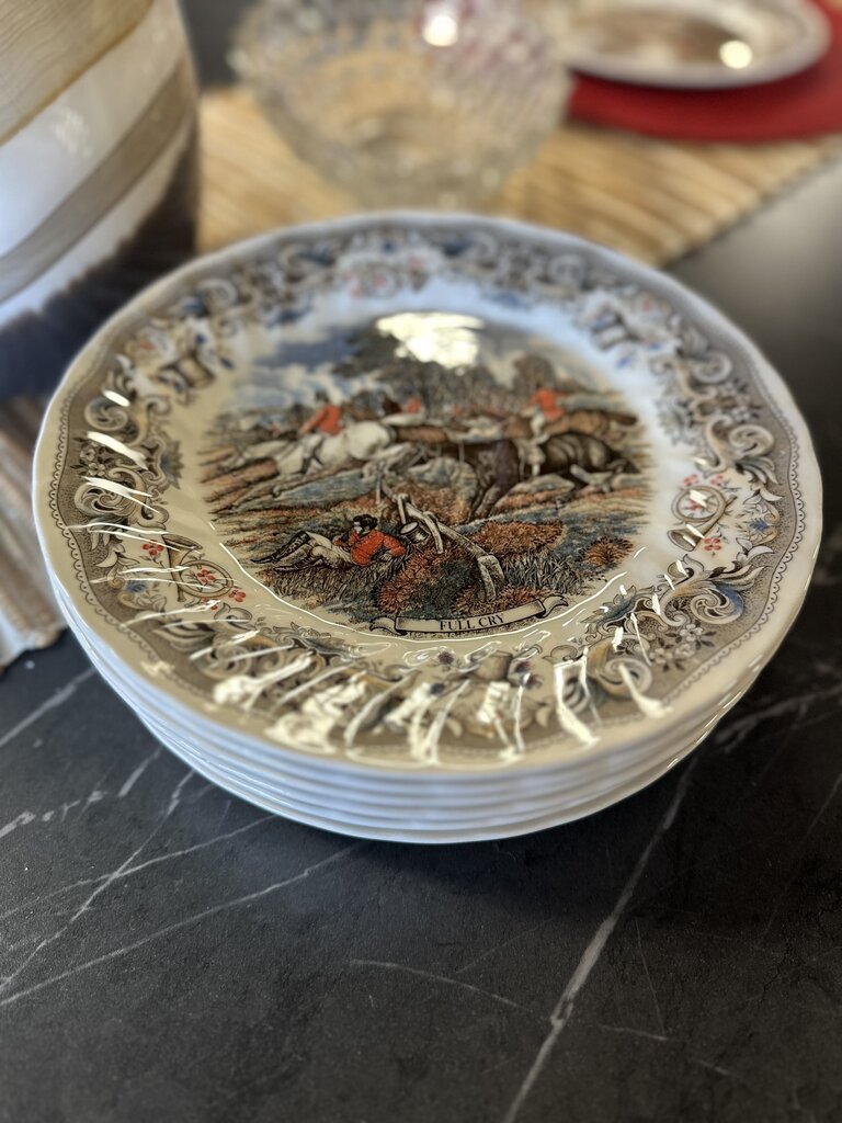 Churchill Herring Hunt Plates 10 PC