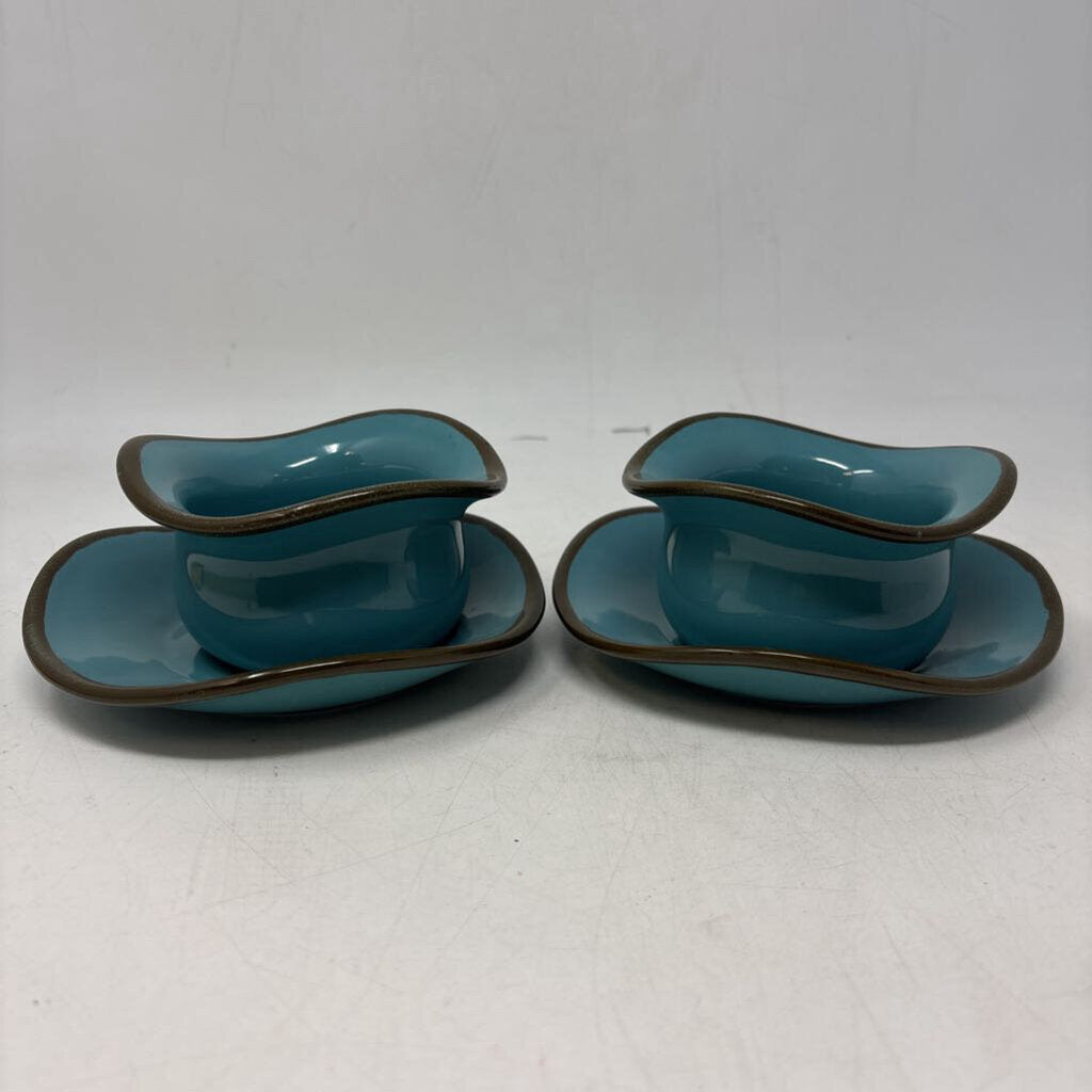 Tidbit Bowl and Saucers 4 PC