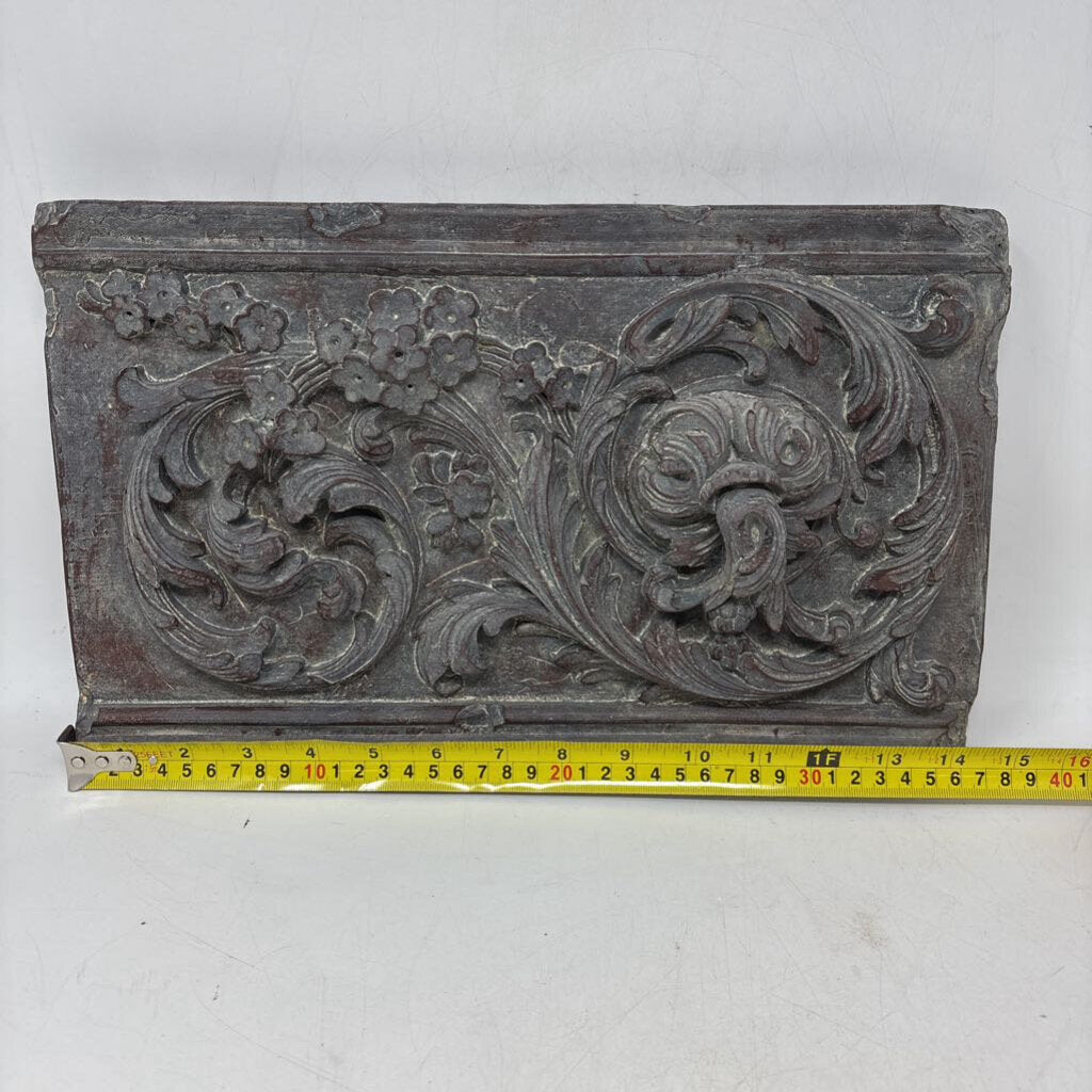 Floral Motif Hand Carved Panel