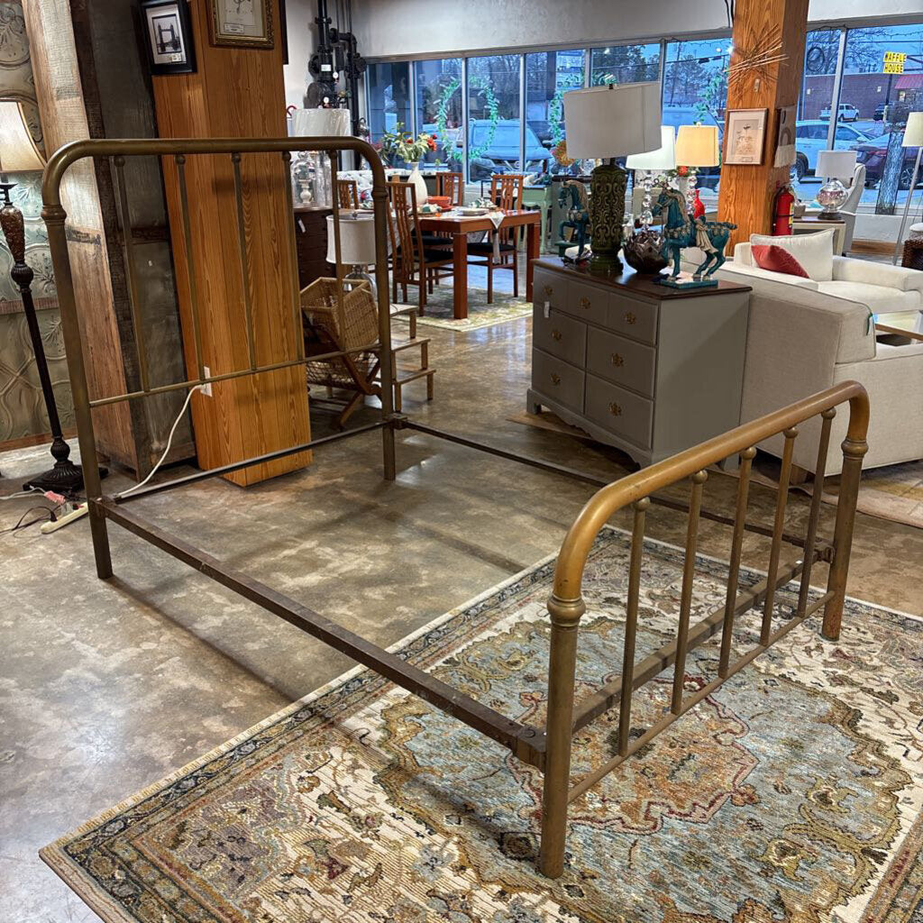 Antique Full Brass Bed