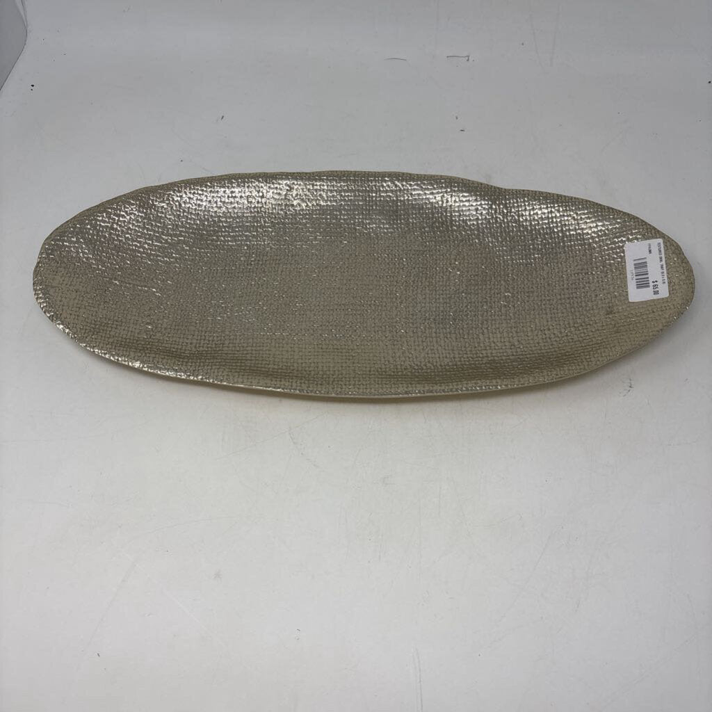 Textured Oval Tray