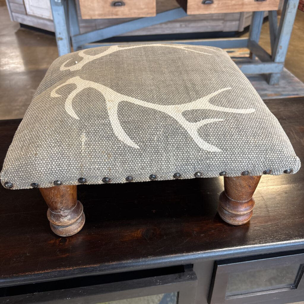 Antler Design Ottoman