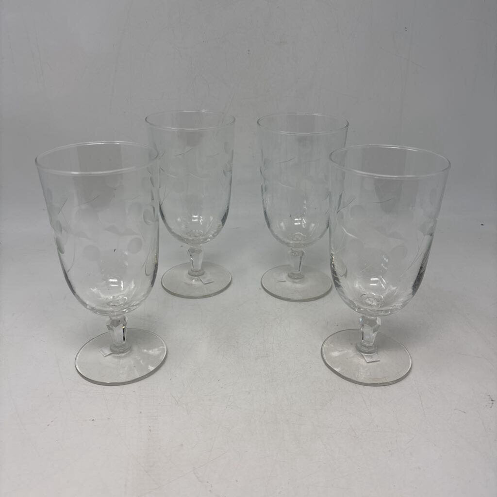 Ice Tea Glasses 4 Pc