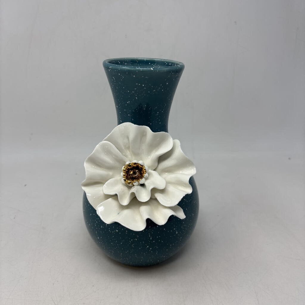 Ceramic Bloom Vase 8in