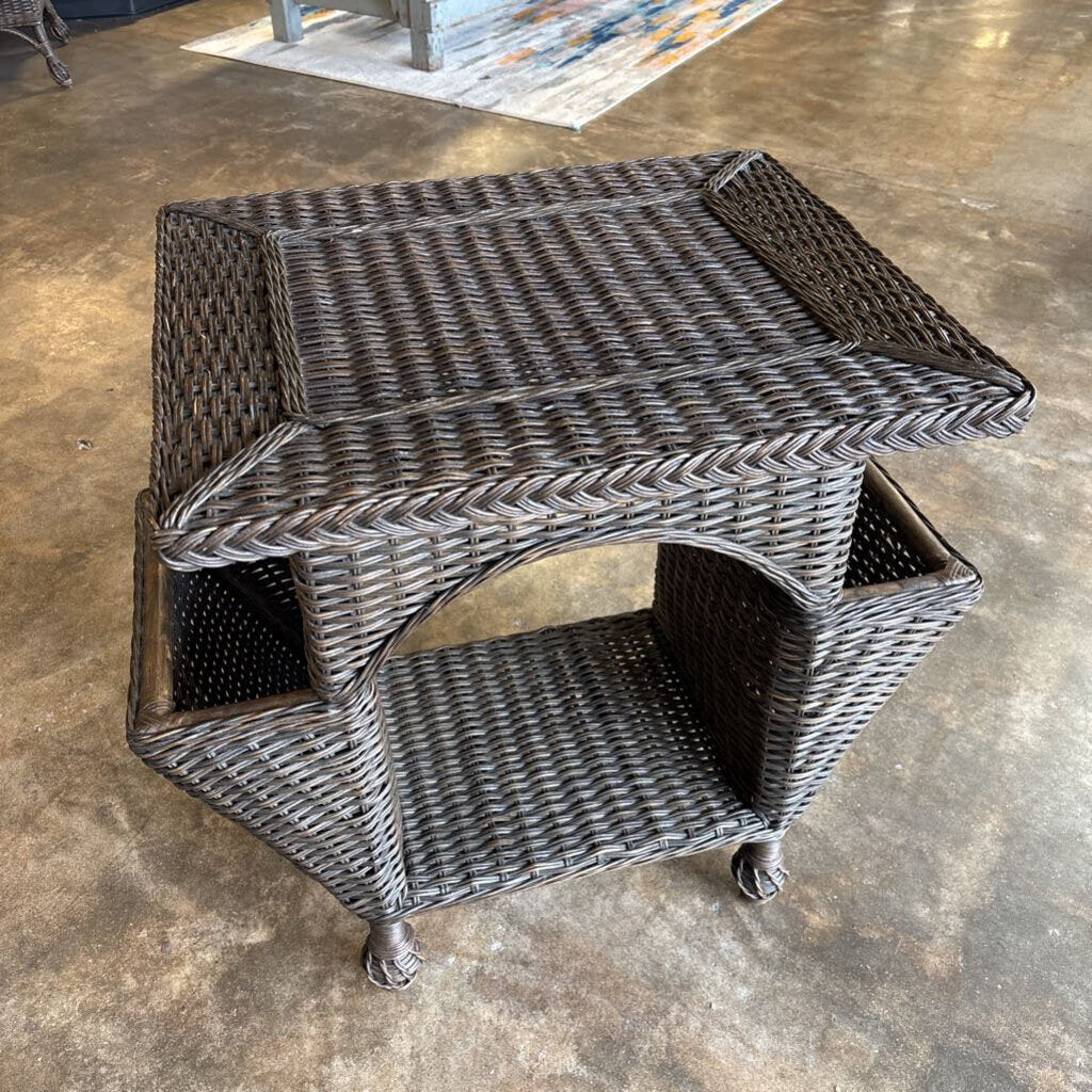 Wicker Reading Table 30.5 X 21 X 28.5