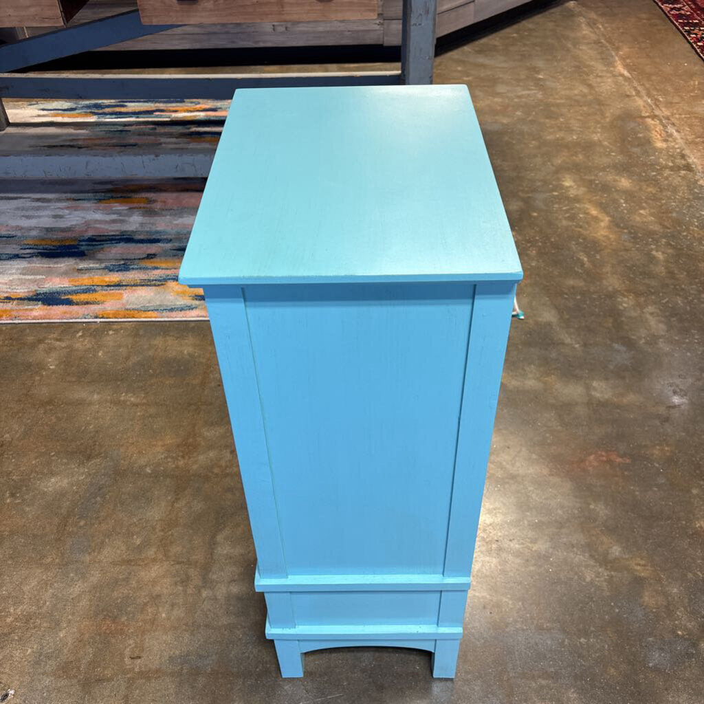 Glass Pane Door 1 Drawer Cabinet 18 X 13 X 36