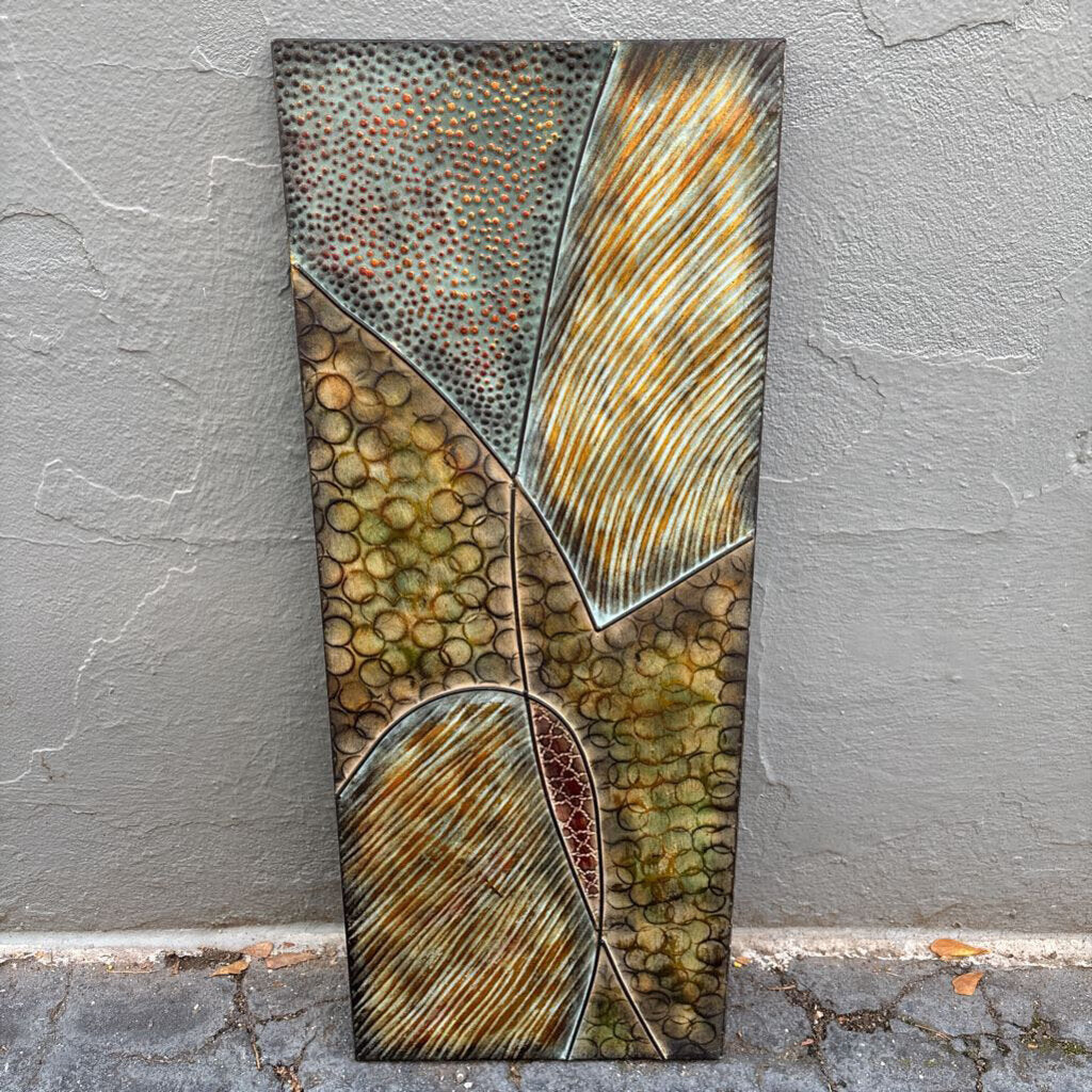 Abstract Metal Art 15.5 X 39