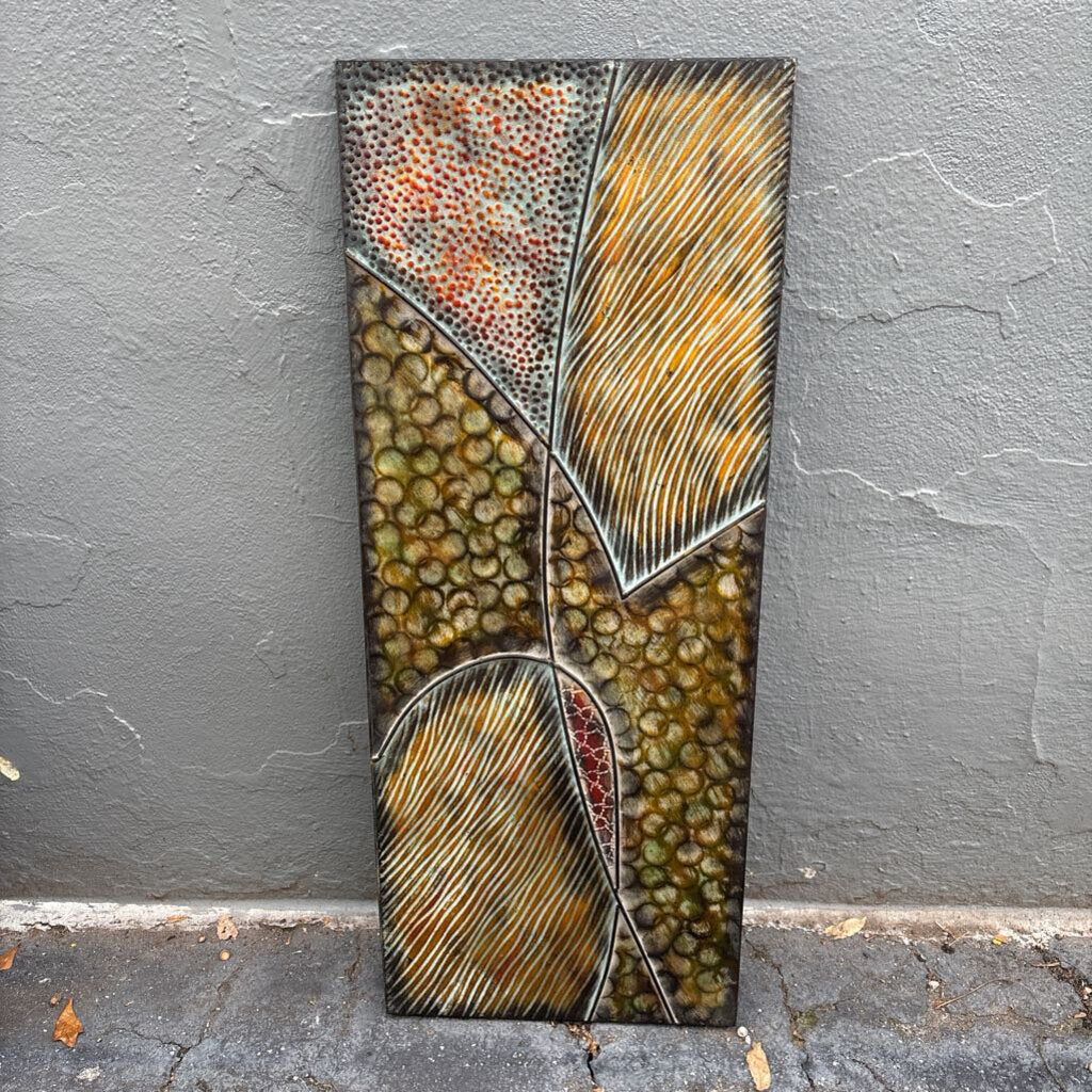 Abstract Metal Art 15.5 X 39