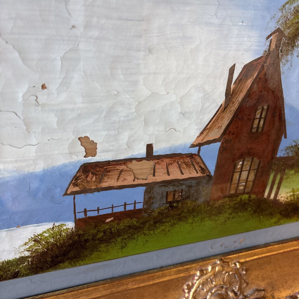 Reverse Painting Asian Art