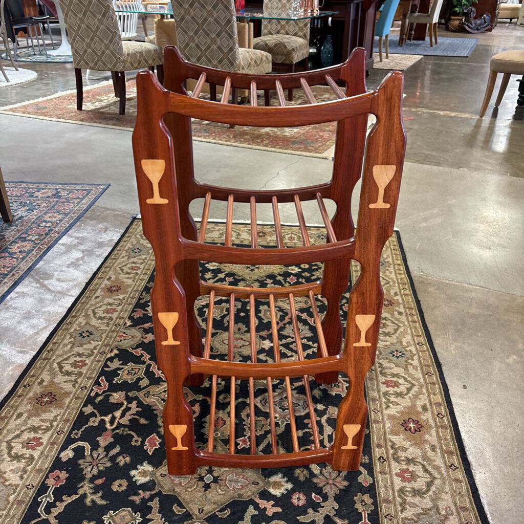 Hand Made Wine Rack 17 X 13 X 35