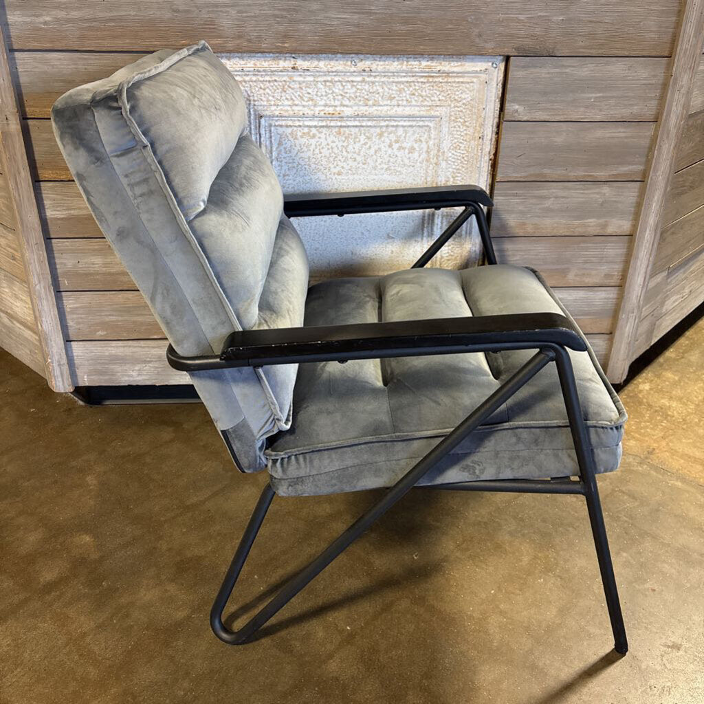 Modern Velvet Accent Chair