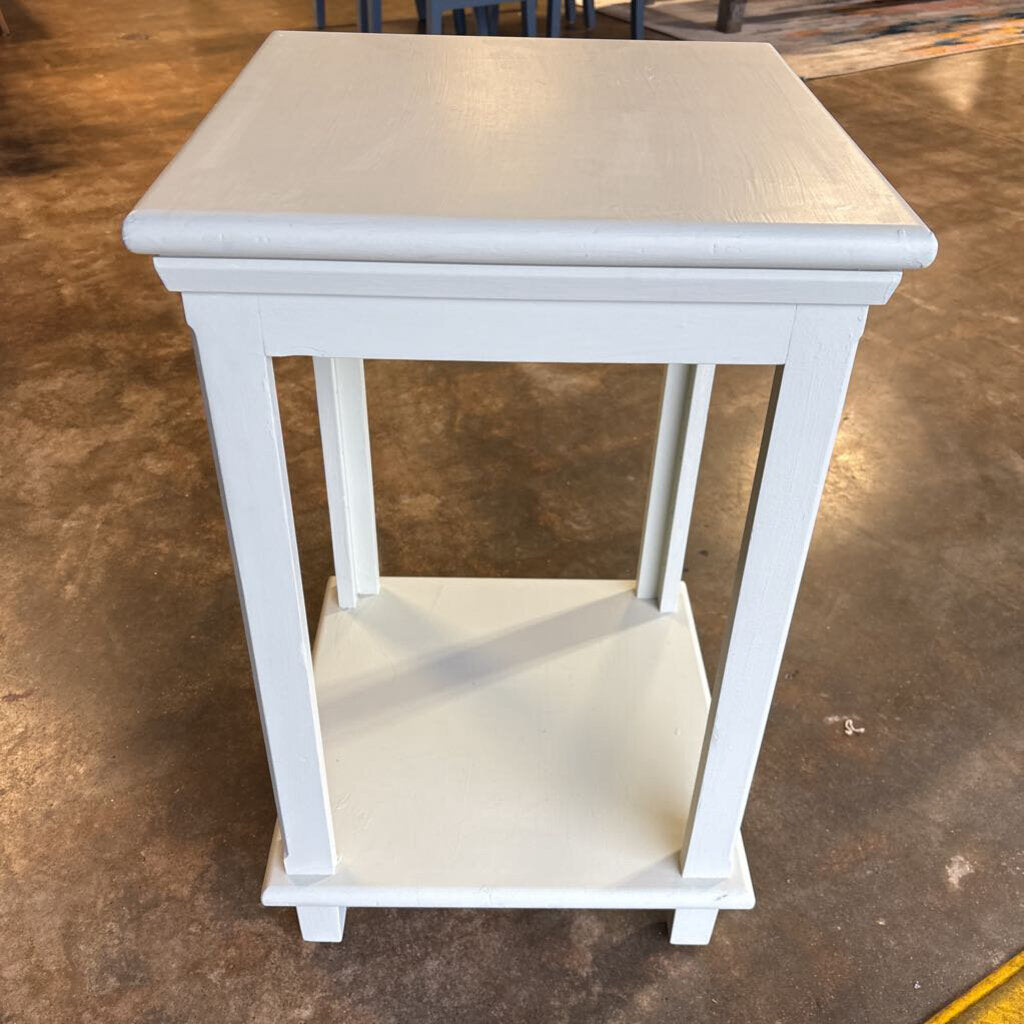 Painted Accent Table 18 X 18 X 30