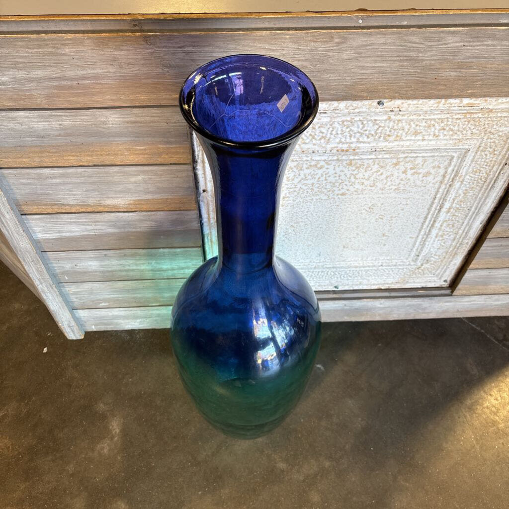 Ombre Glass Vase 39in