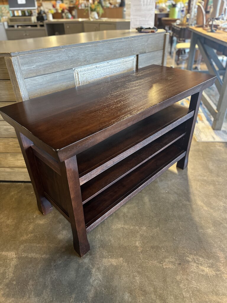3 Shelf Console 49x21x30