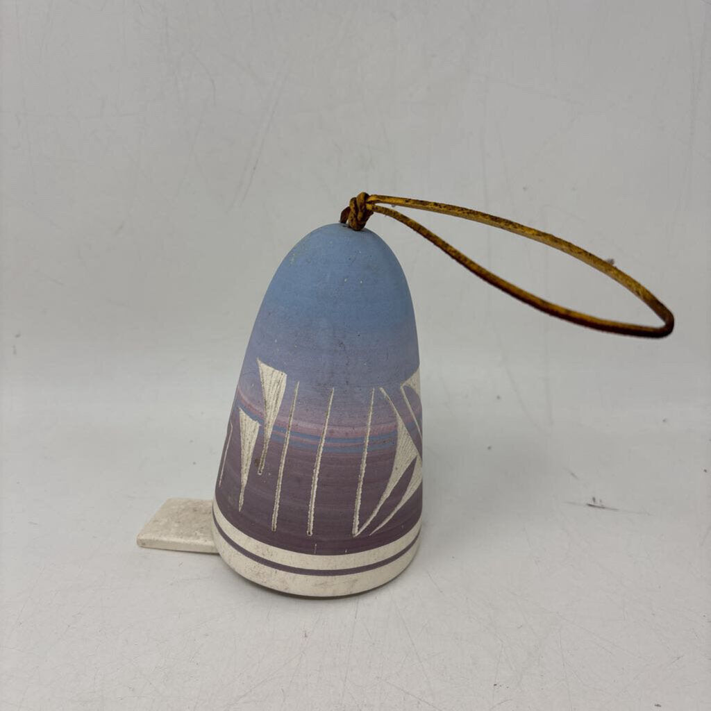 Navajo Pottery Wind Chime Signed