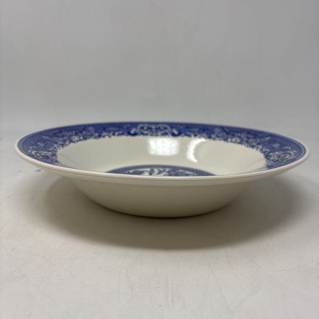 Willow Ware China Serving Bowl