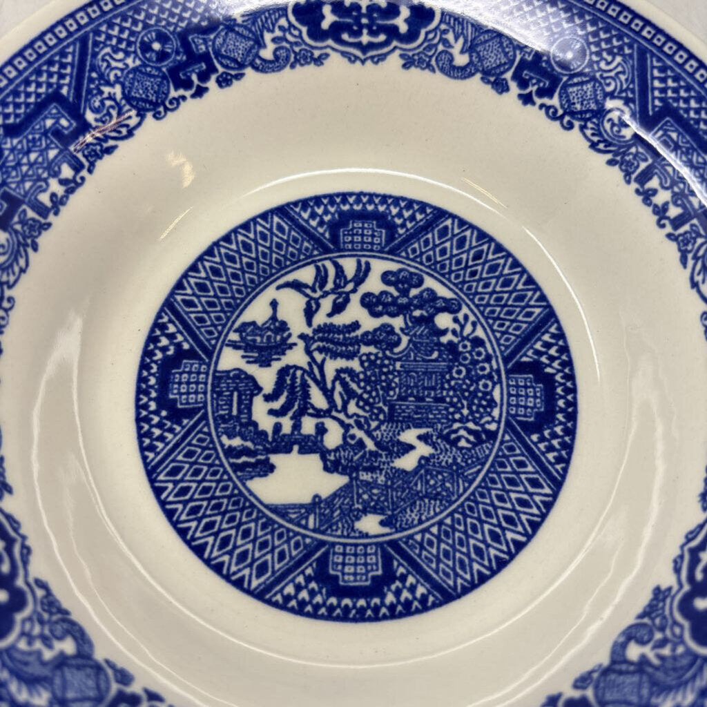 Willow Ware China Small Bowls Set 3