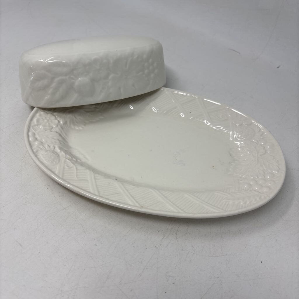 English Countryside Covered Butter Dish