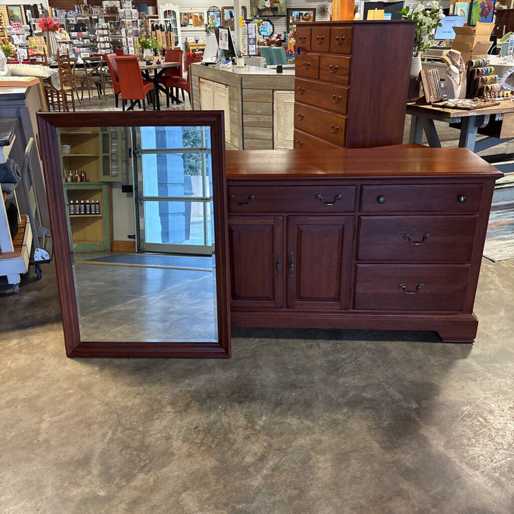 Knob Creek Dresser with Mirror 71.25 X 19.25 X 33.25