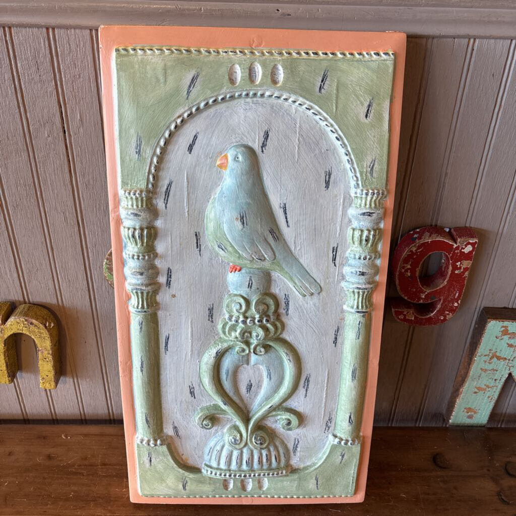 Bird Motif Wall Panel