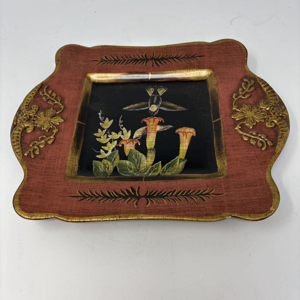 Hummingbird Deco Plate