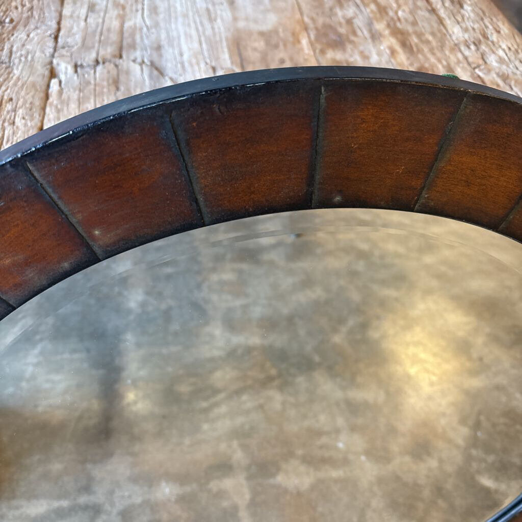 Metal Round Mirror 30.25"R