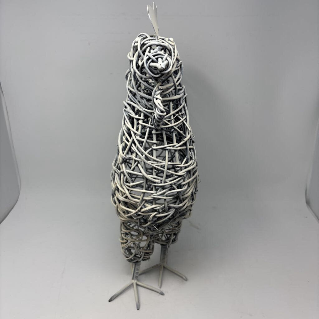 Woven Wire Rooster 18"H