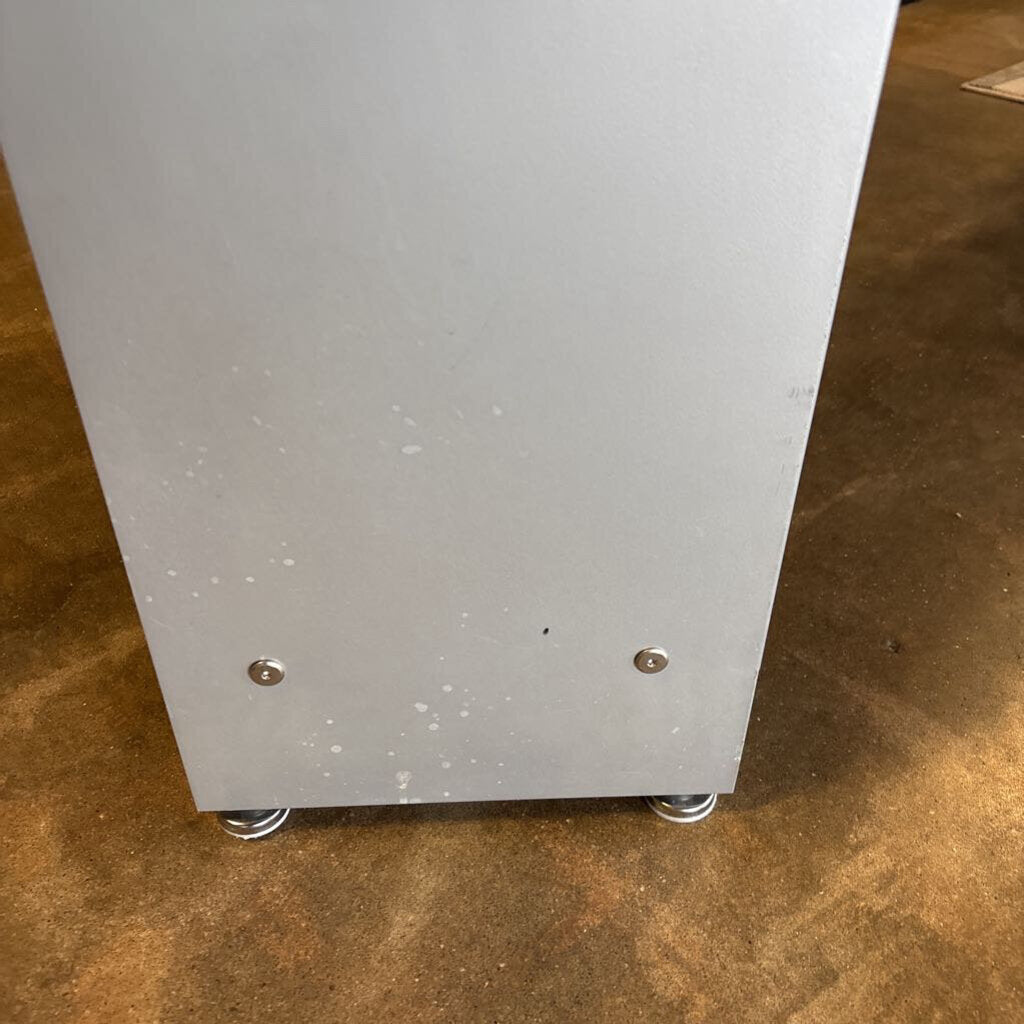 Wood & Metal 5 Shelf Bookcase 32.25 X 12 X 64.5