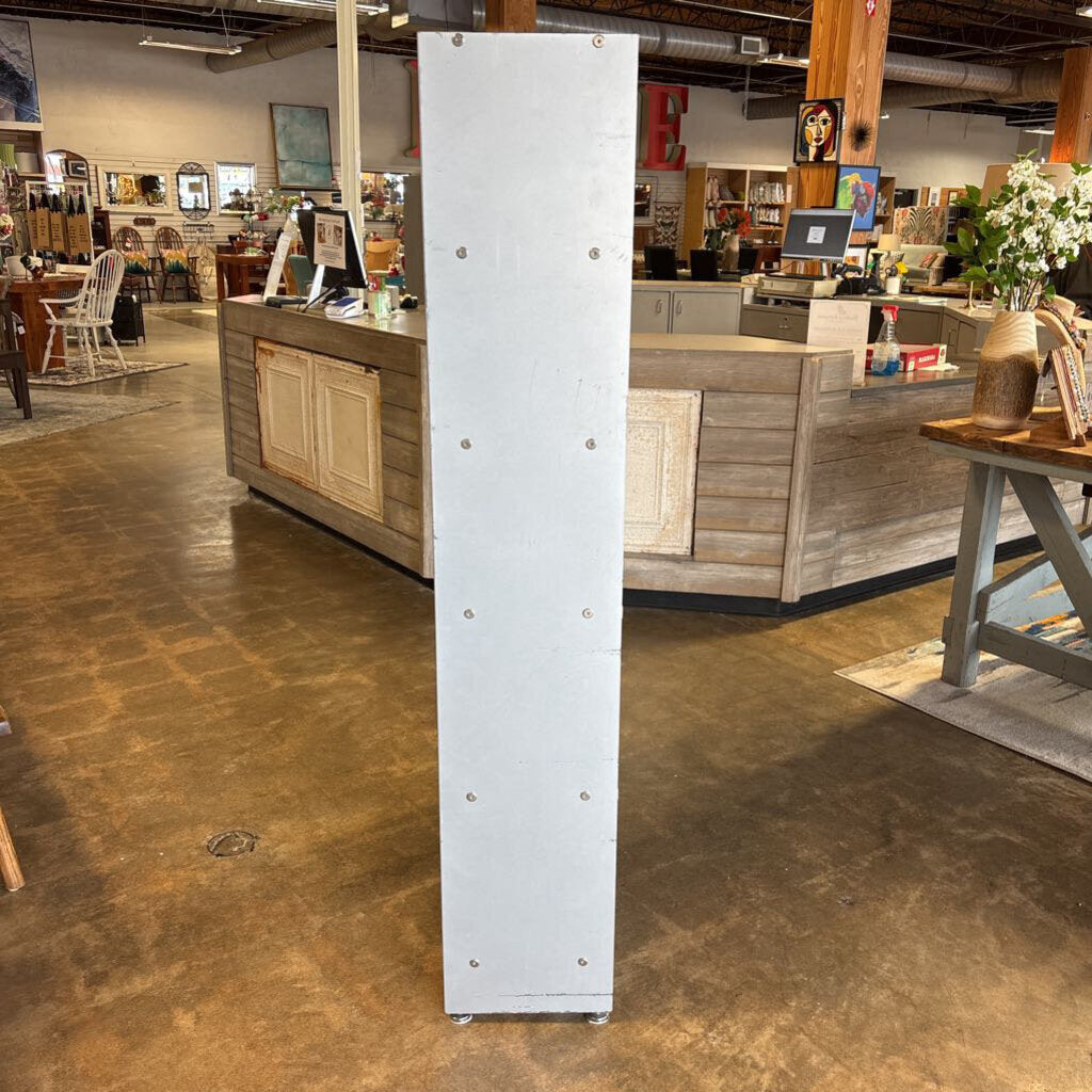 Wood & Metal 5 Shelf Bookcase 32.25 X 12 X 64.5