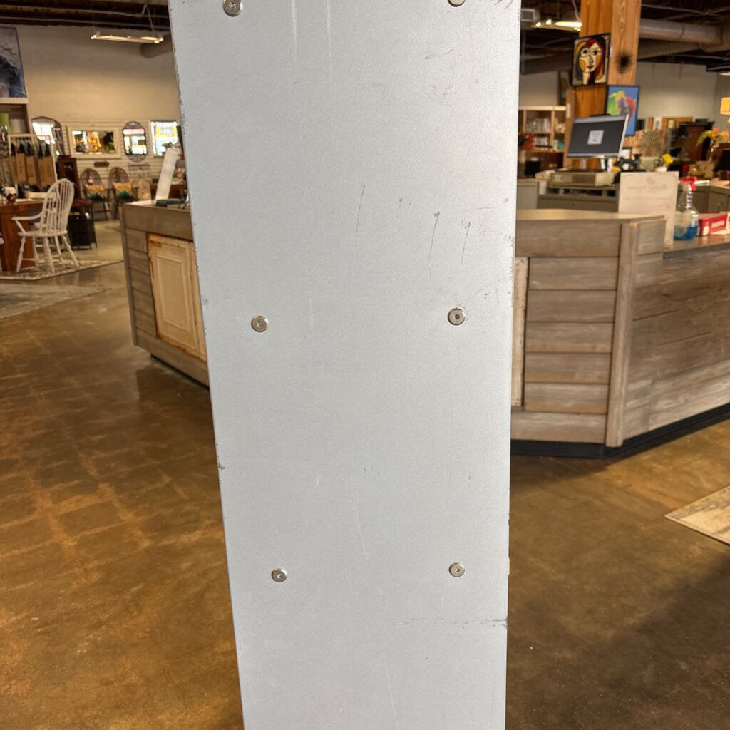 Wood & Metal 5 Shelf Bookcase 32.25 X 12 X 64.5