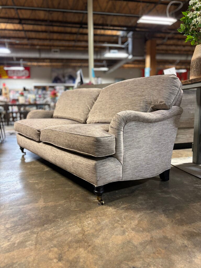 75" Rolled Arm Down Cushion Sofa