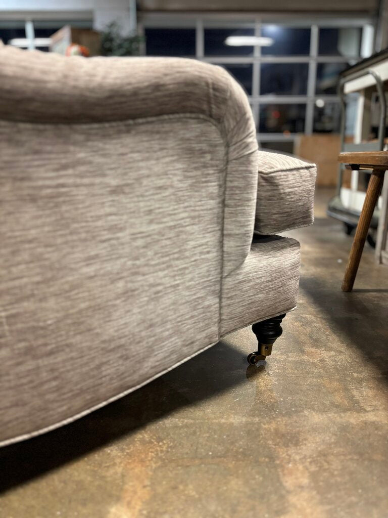 75" Rolled Arm Down Cushion Sofa