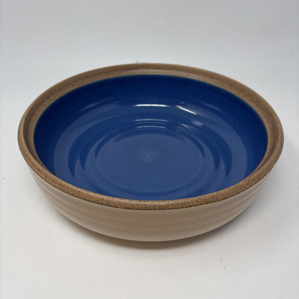 Noritake Madera Blue Round Baker