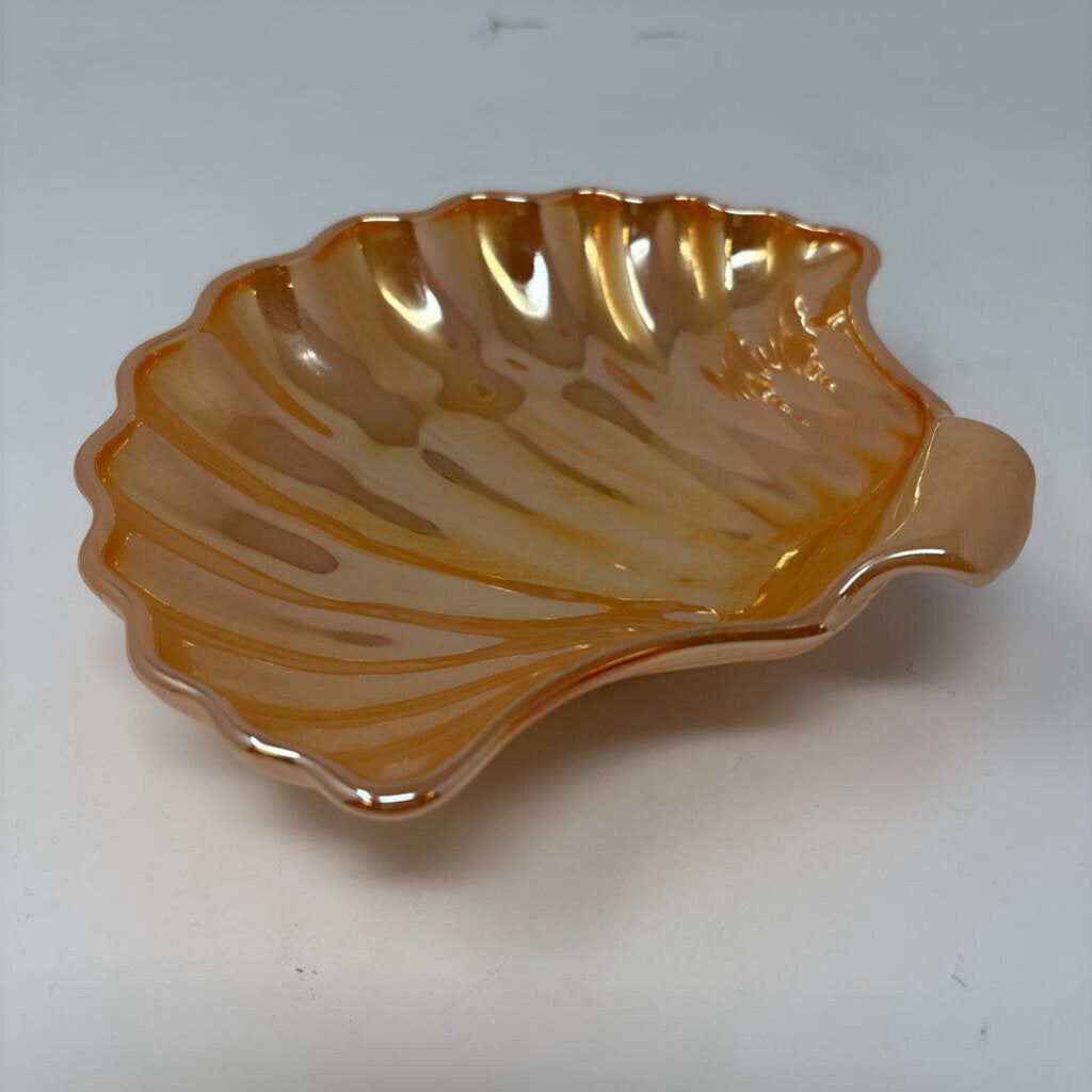 Fire-King Lustre Clam Shell Dish
