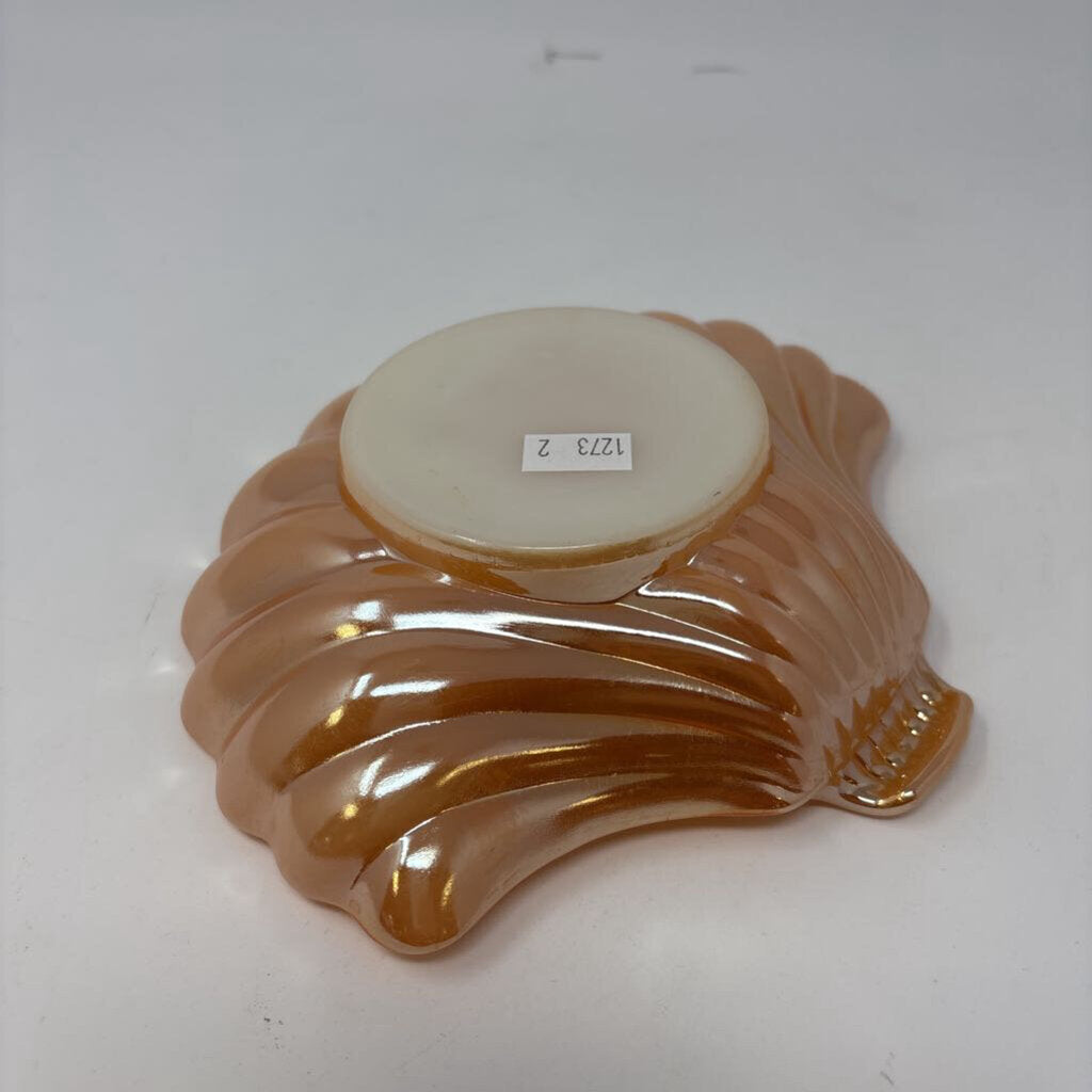 Fire-King Lustre Clam Shell Dish