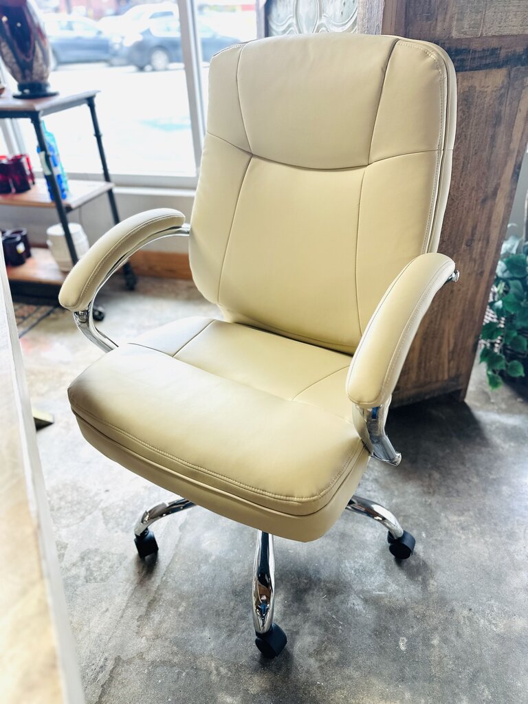 Performance Vinyl Office Chair on Casters